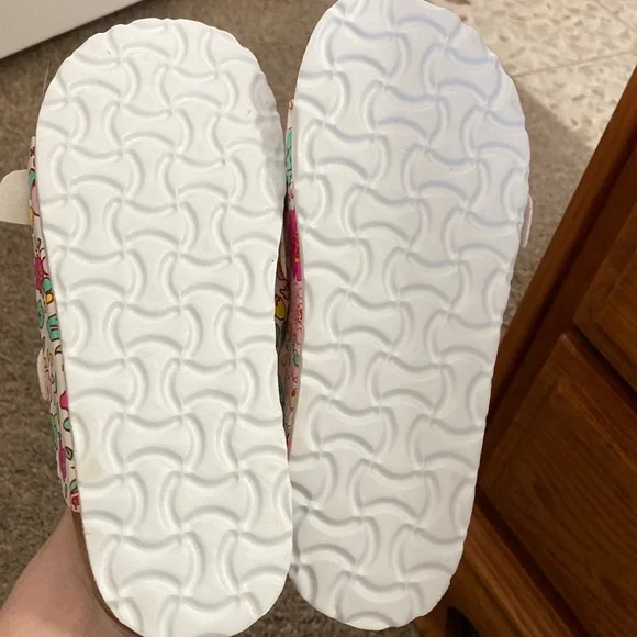 Colorful Floral Kids Sandals - Picture 2 of 3